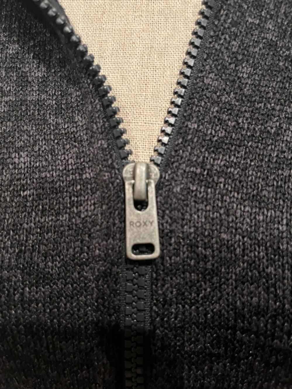 Roxy Charcoal Sweater Hoodie - Picture 4 of 6